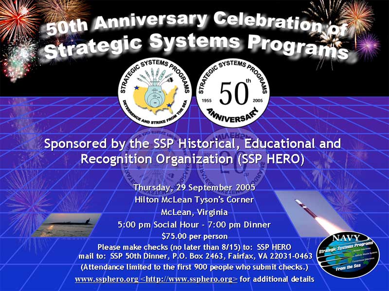 SSP 50th Anniversary Poster Graphic