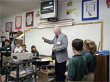 Grady and Third Grade Class