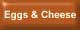 Eggs and Cheese Button Graphic